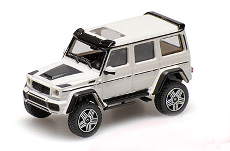 Mercedes Benz G 500 4x4 Brabus SUV 2016 weiss 1:87 HO Mercedes Benz G 500 4x4 Brabus SUV 2016 weiss 1:87 HO